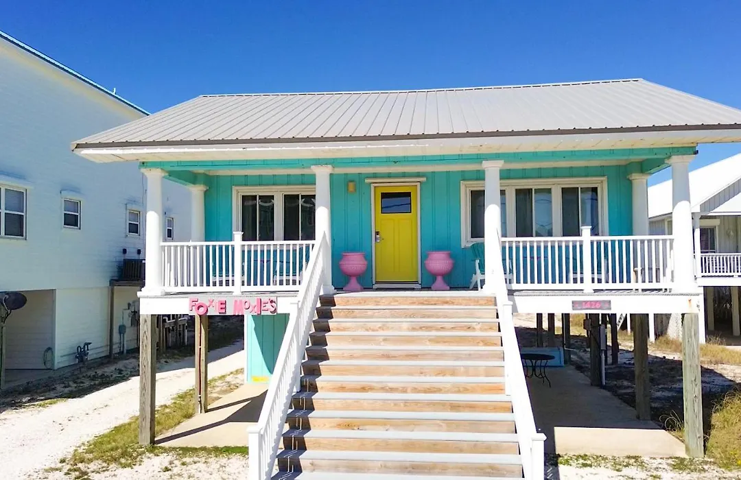Charming 3Br/2Ba Boho Beach Cottage In Gulf Shores